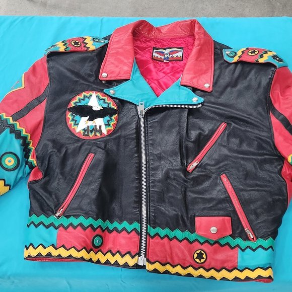 Jeff Hamilton Leather Indian Jacket - Picture 4 of 4